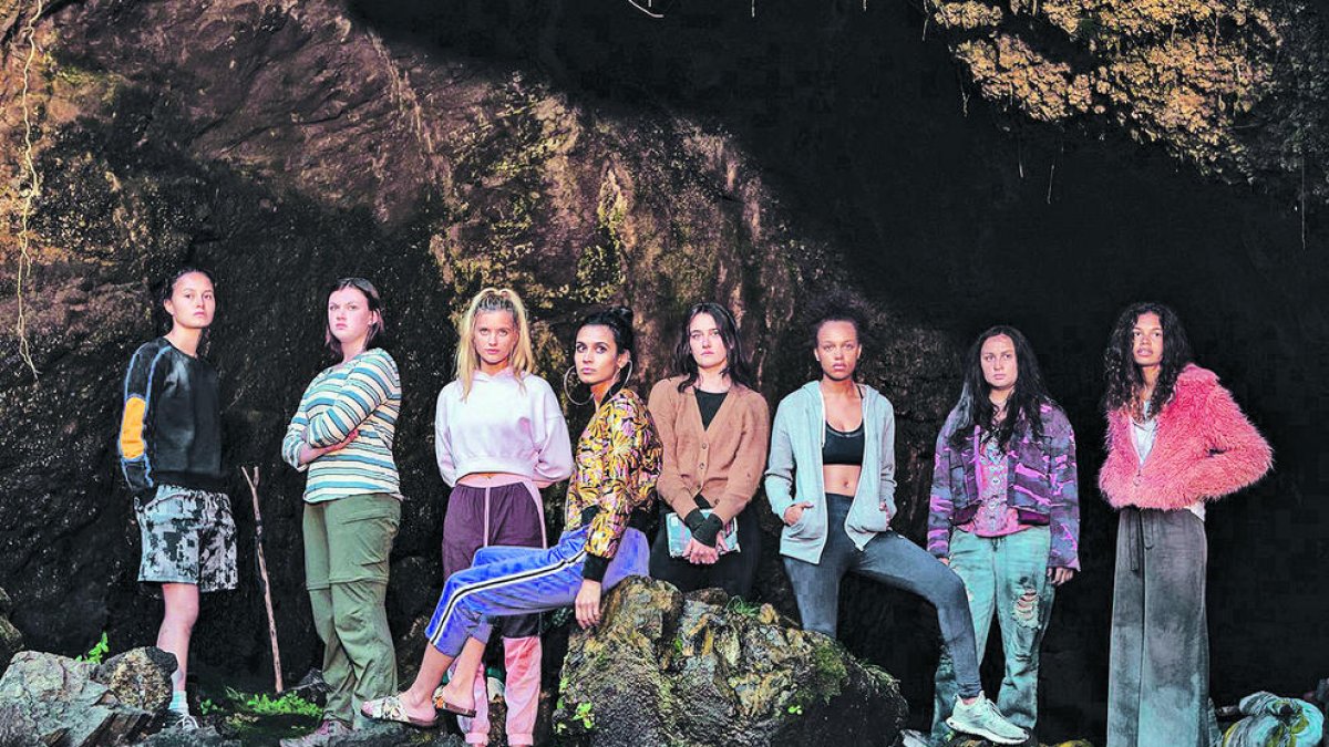 Les protagonistes de la sèrie 'The Wilds'.