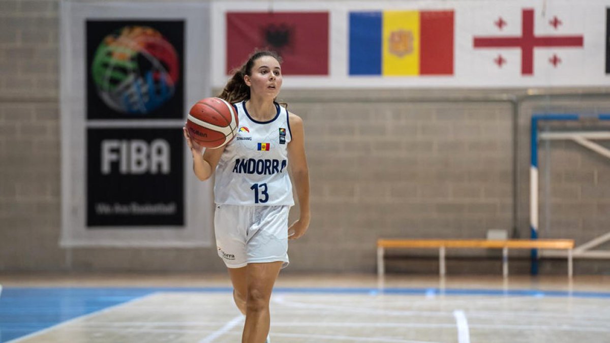 Andrea Cobo va tornar a ser una de les jugadores més destacades de la selecció.