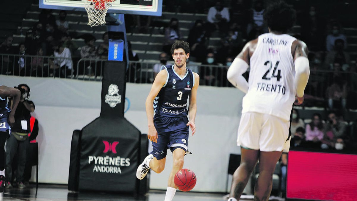 Oriol Paulí, en un partit de la temporada passada.