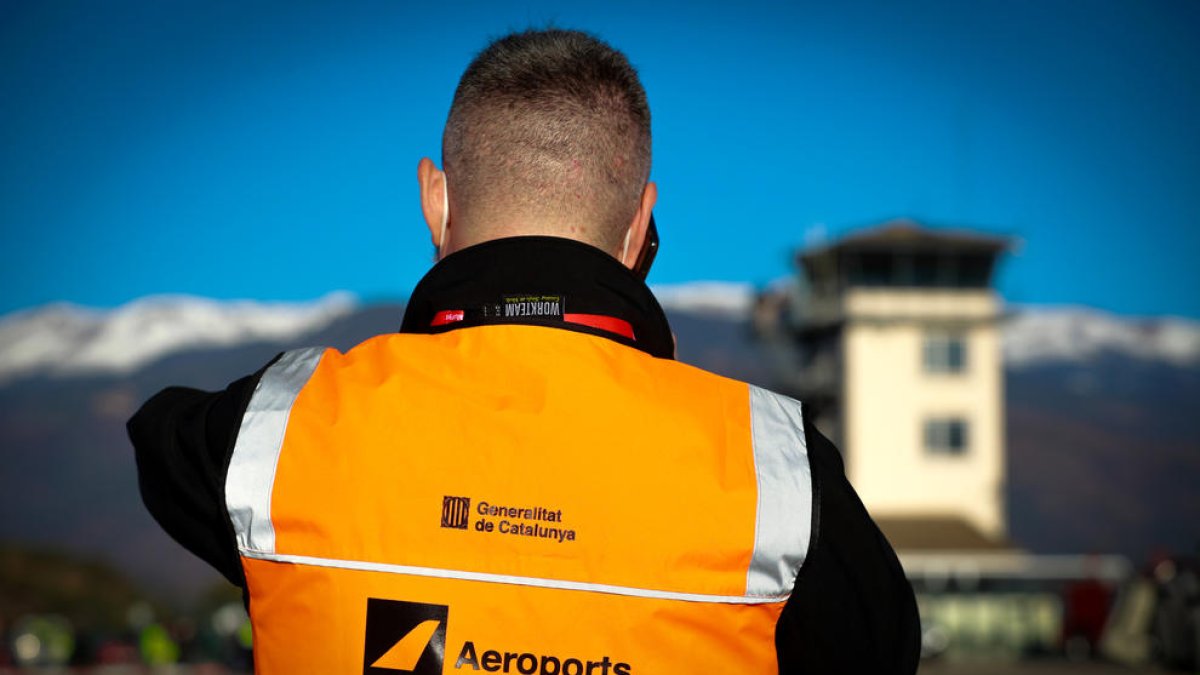 L'aeroport d'Andorra-la Seu d'Urgell.