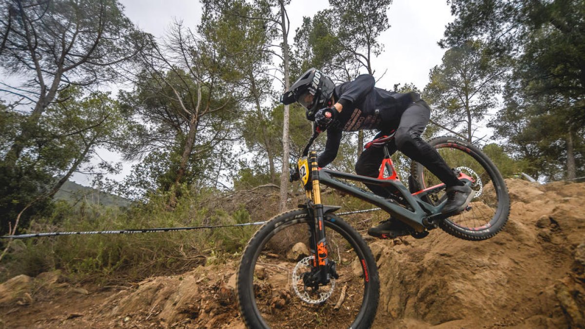 Arnau Graslaub, campió de Catalunya a la Garriga.