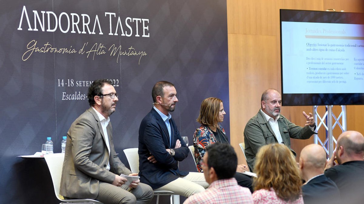 Presentació Andorra Taste. Gastronomia d'alta muntanya.
