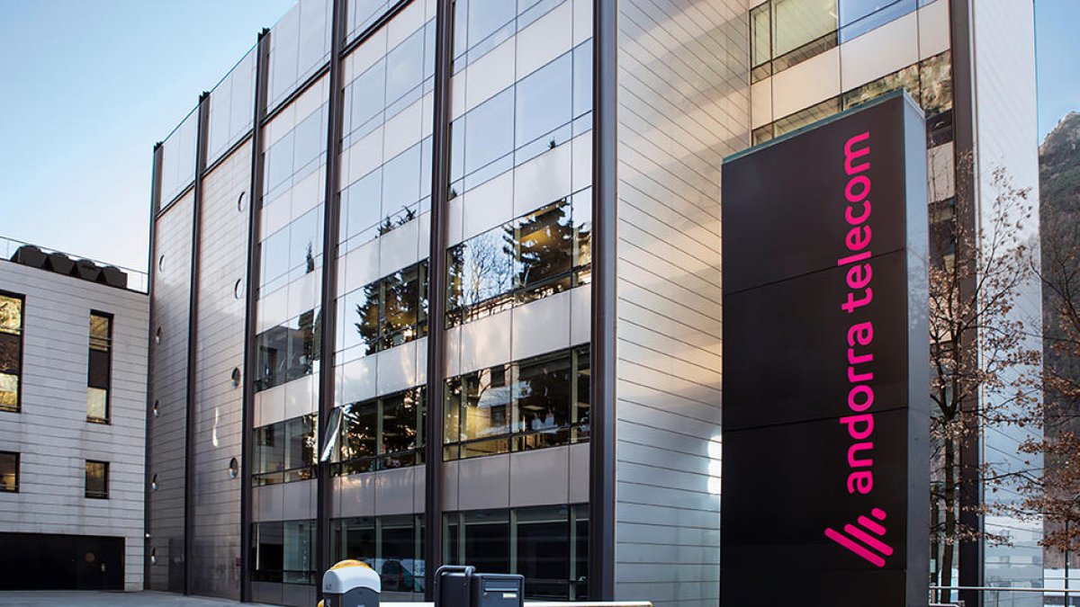 Les instal·lacions d'Andorra Telecom.