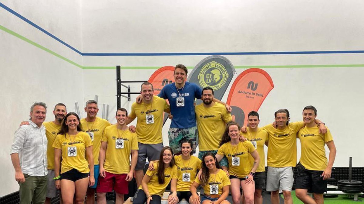 Els participants al Campionat d'Andorra.
