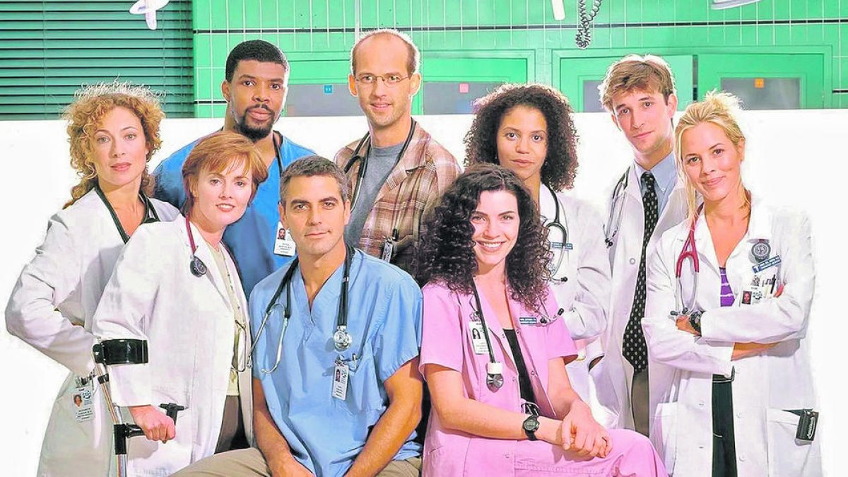 Els protagonistes de la sèrie 'Urgencias'.