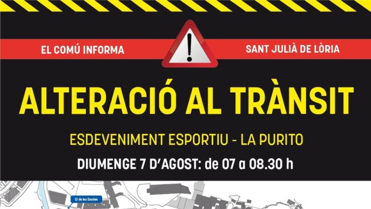 Talls a Sant Julià diumenge al matí
