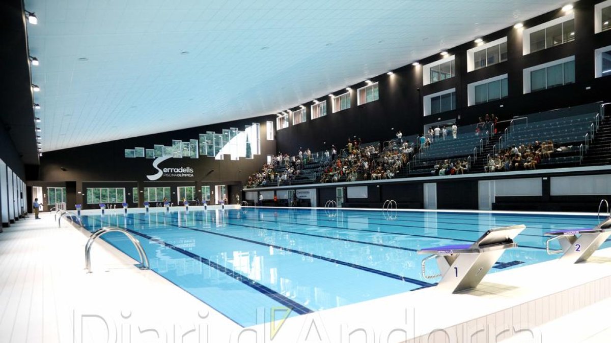 Reinauguració de la piscina olímpica de Serradells
