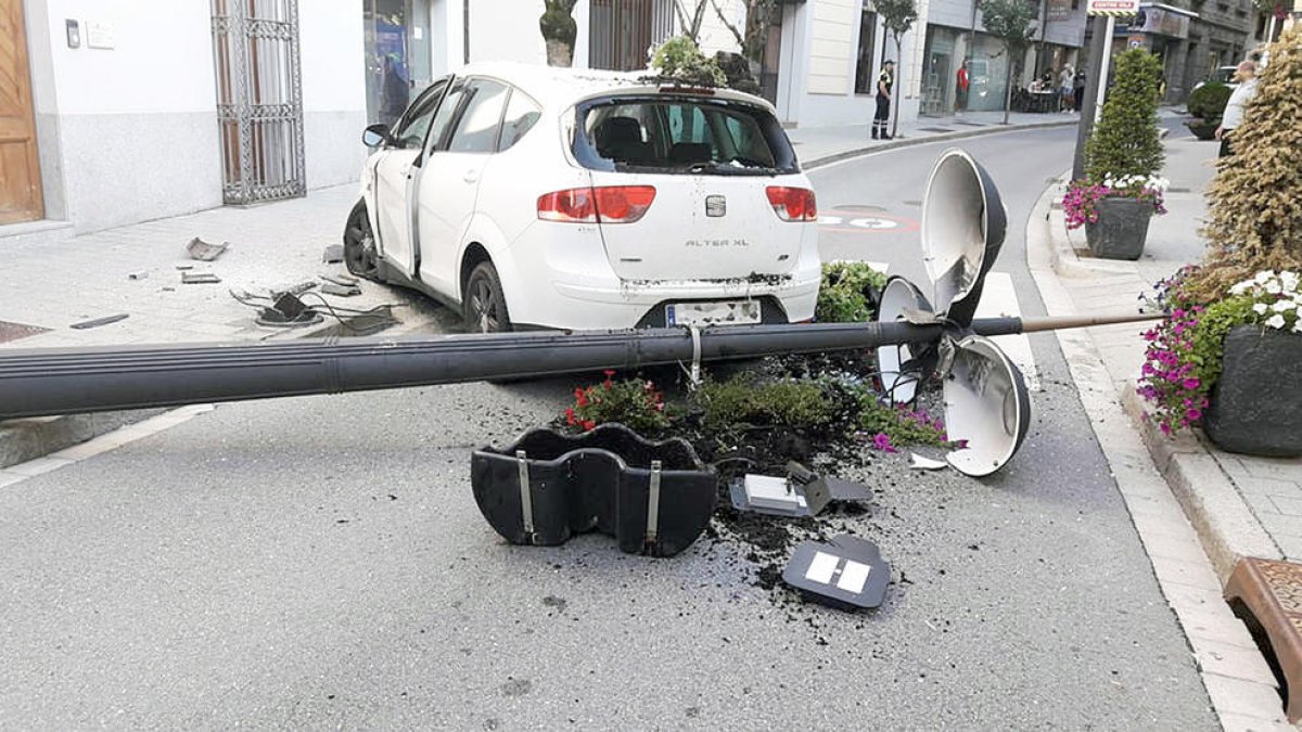 El vehicle accidentat.