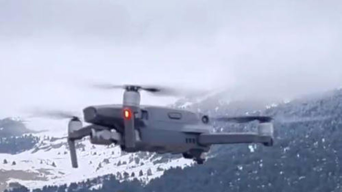 El dron utilitzat.