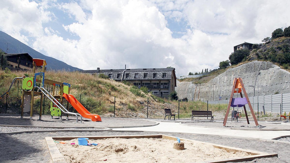 El parc infantil del Falgueró.