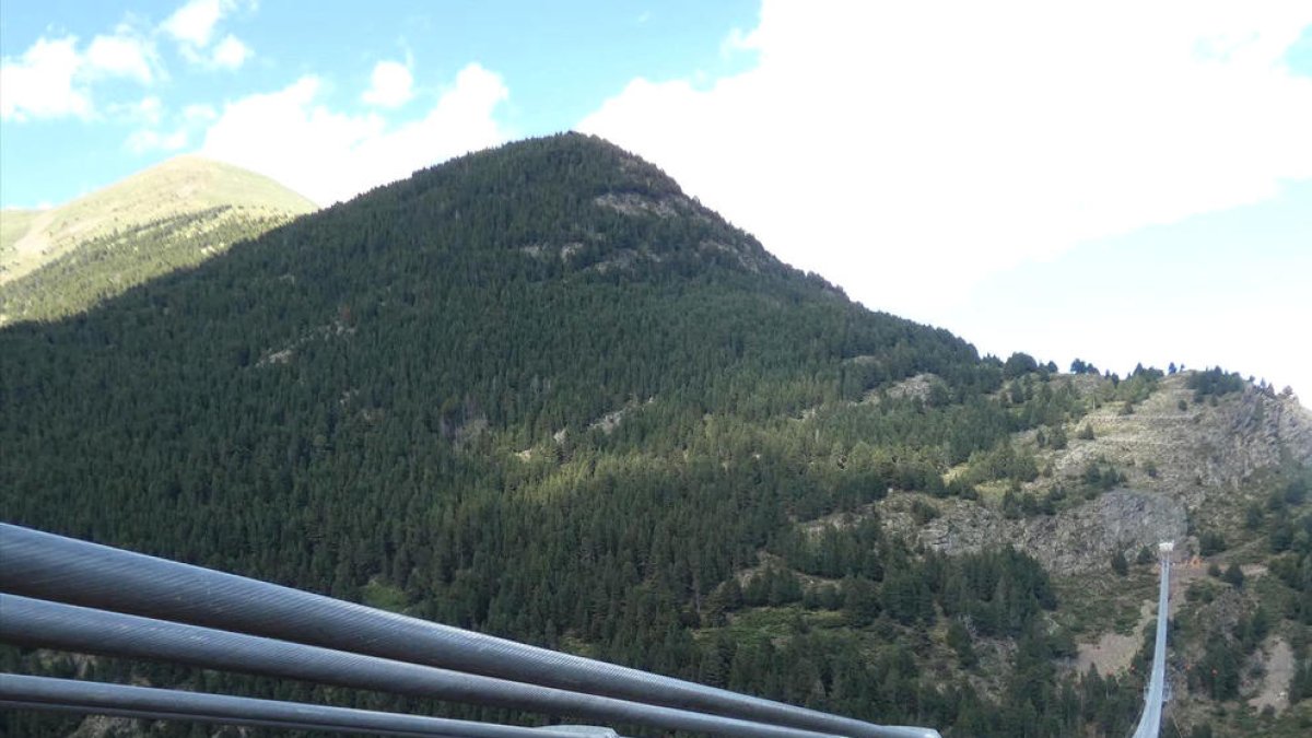 Els cònsols al pont tibetà.