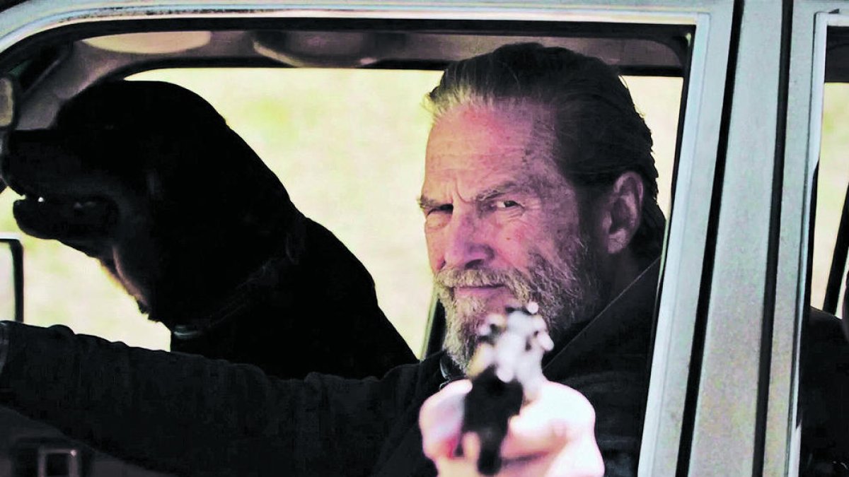 Jeff Bridges en un moment de 'The Old Man'.