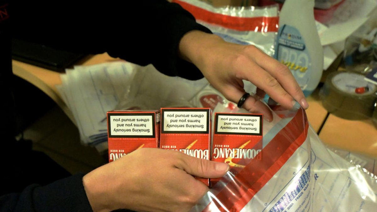 Part del tabac comissat.