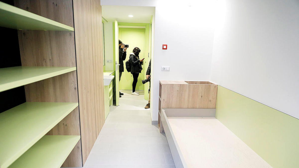 Una habitació del CREI
