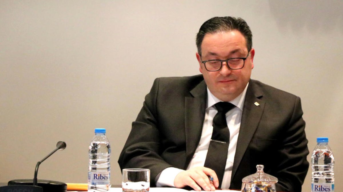 El conseller encampadà Èric Alguacil.