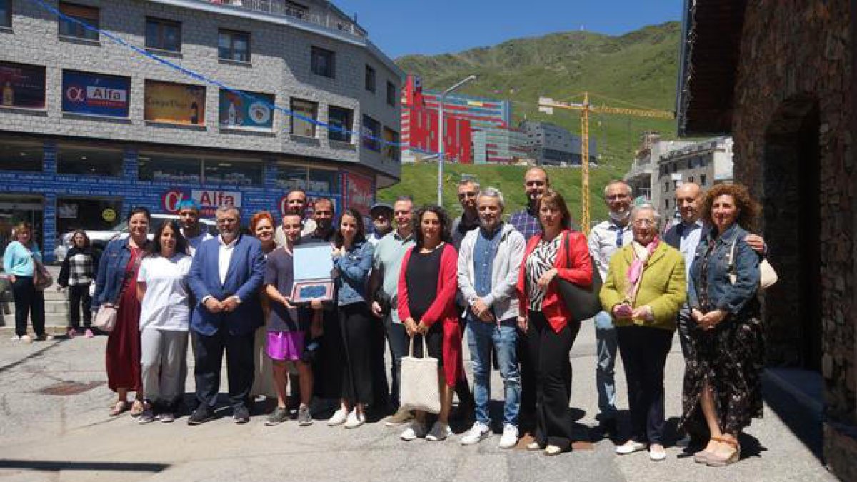 Homenatge al doctor Escoda al Pas de la Casa