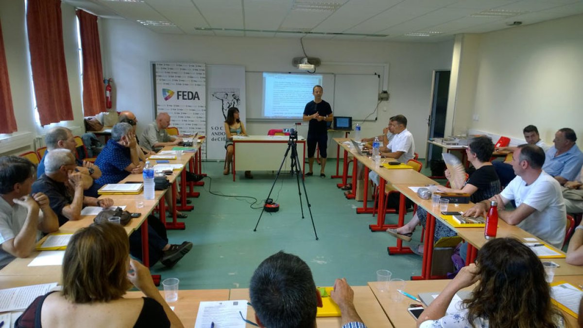 Una anterior diada andorrana a l'UCE.