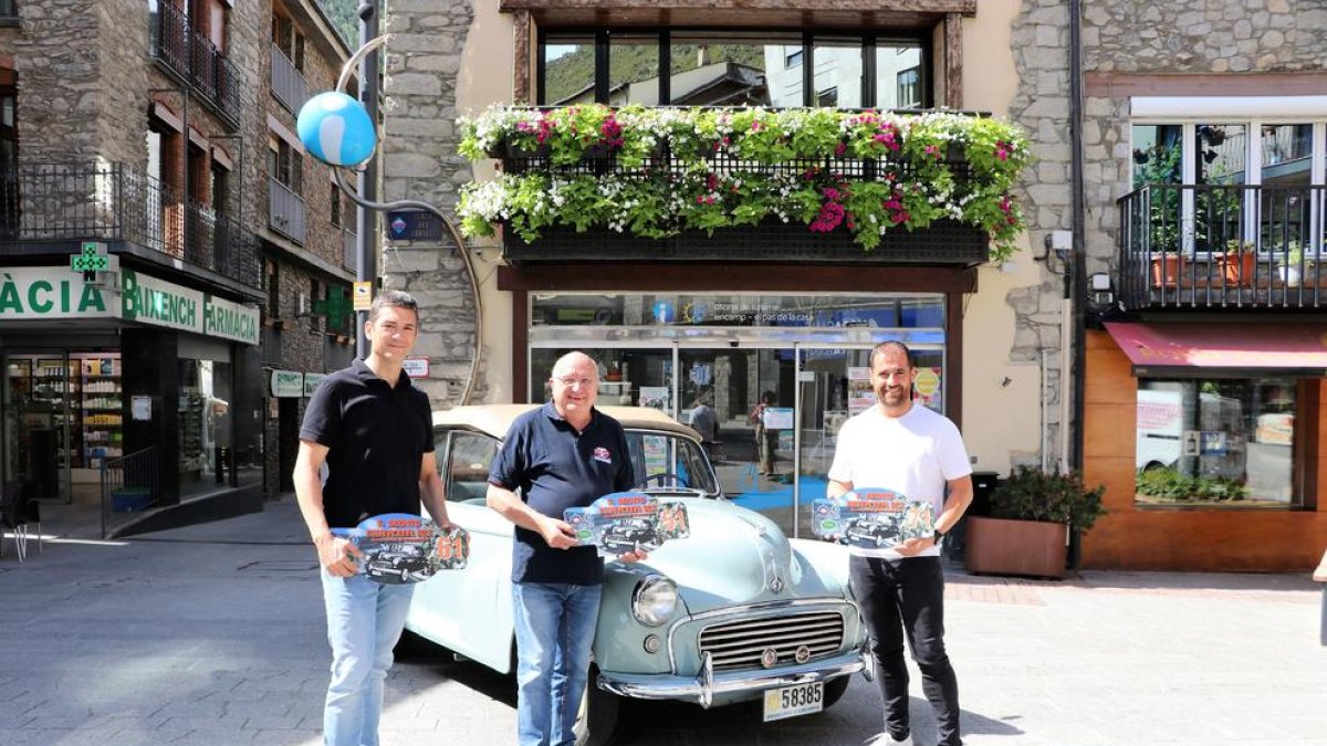 Presentació de la concentració de vehicles clàssics