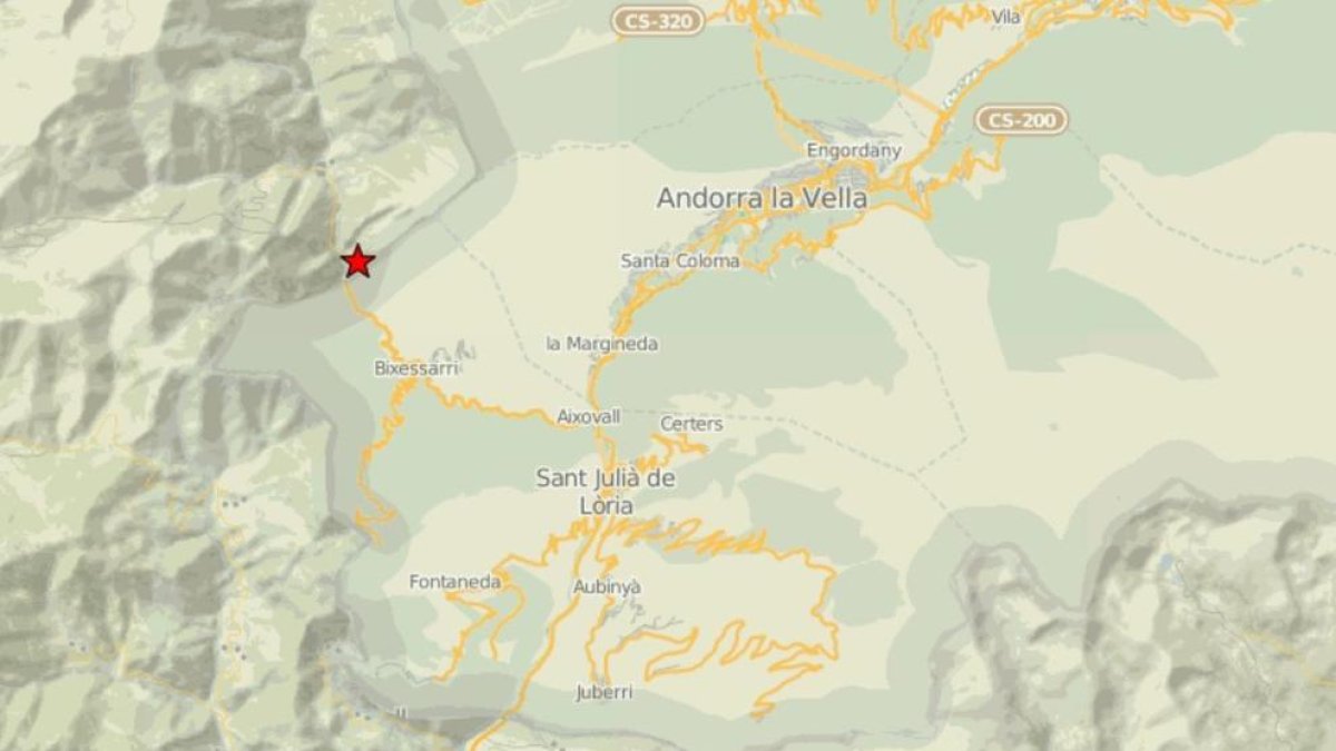 L'epicentre del sisme ha estat a l'Alt Urgell