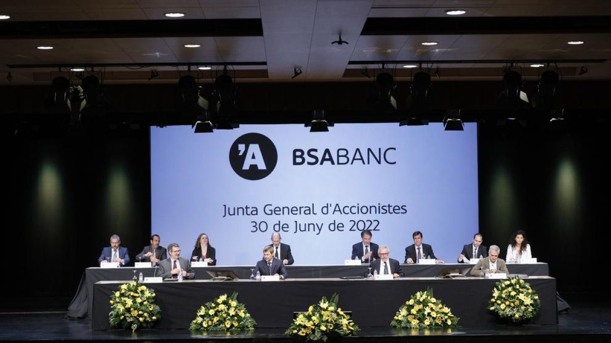 Junta general d'accionistes de BSABanc aquesta tarda