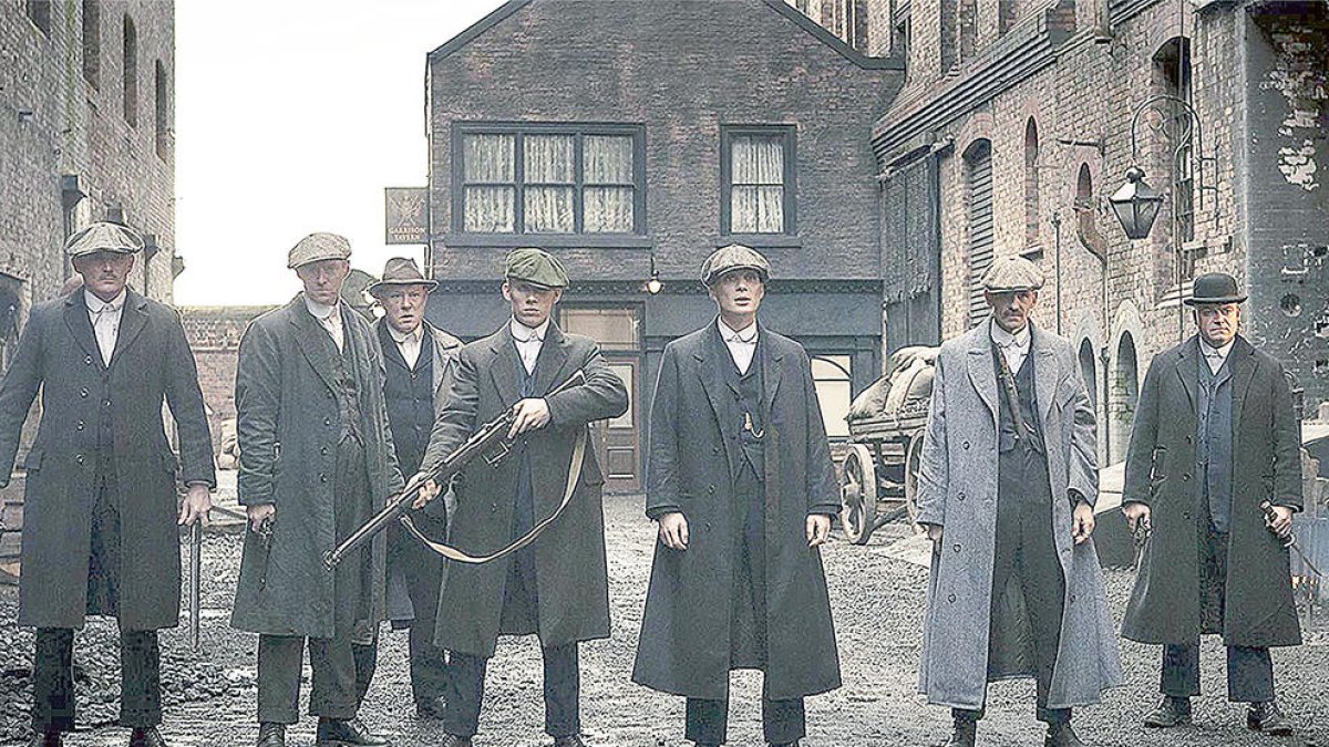Els protagonistes de l'exitosa sèrie 'Peaky Blinders'.