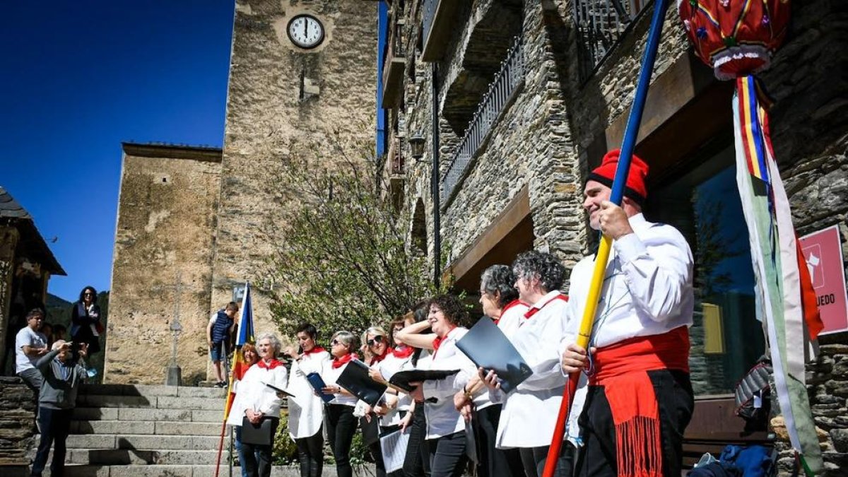 Cantada de Caramelles a Ordino