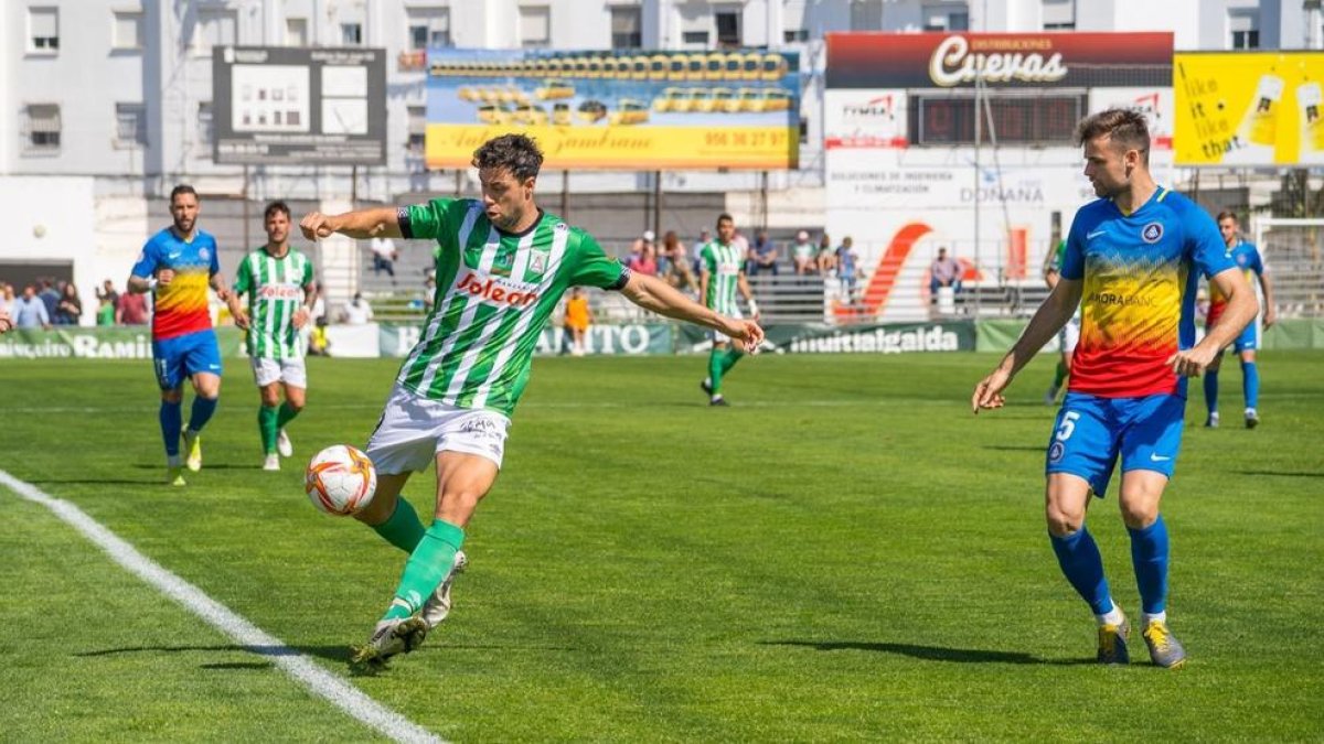 Un instant del partit