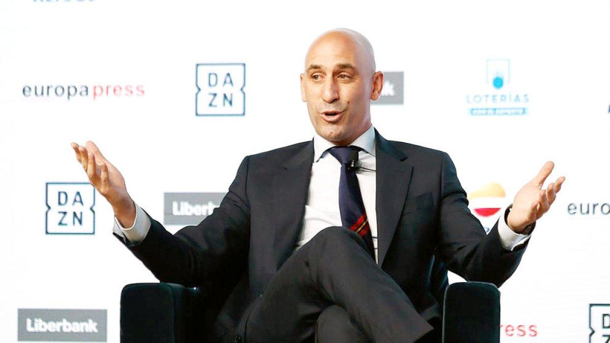 El president de la RFEF, Luis Rubiales.