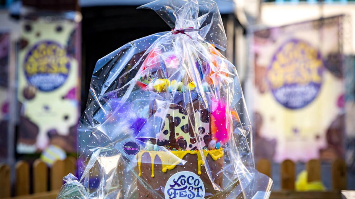 Una mona de Pasqua del Xocofest.