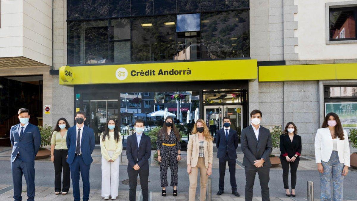Participants de l'edició 2021 de les estades d'estiu de Crèdit Andorrà
