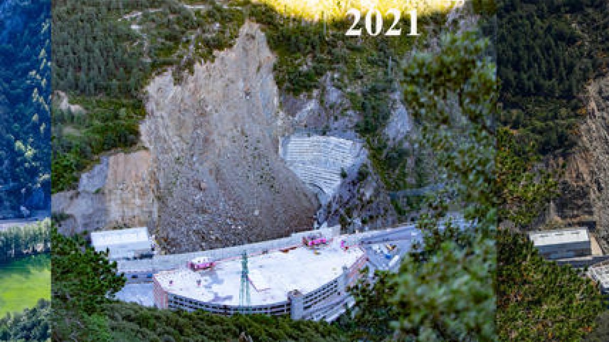 Evolució del despreniment de la Portalada