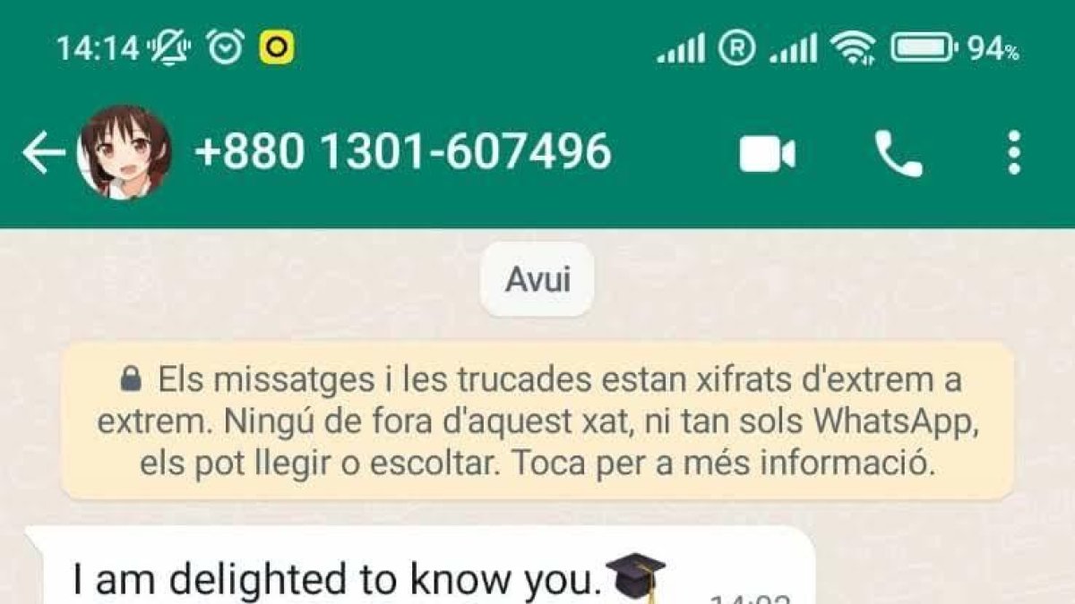 El missatge que han rebut molts usuaris de la companyia