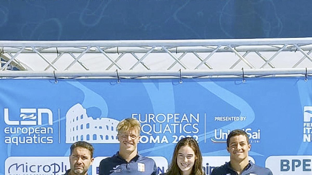 La delegació nacional a l'Europeu.