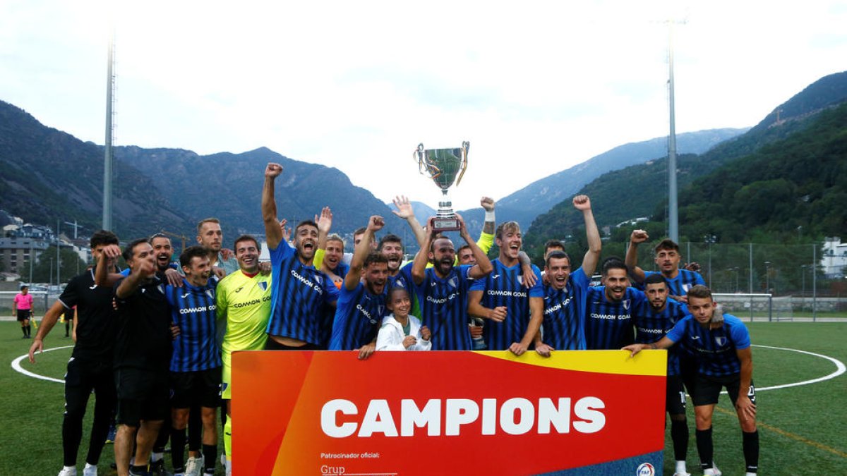 L'Inter Escaldes es va proclamar campió de la Supercopa per tercer any consecutiu.