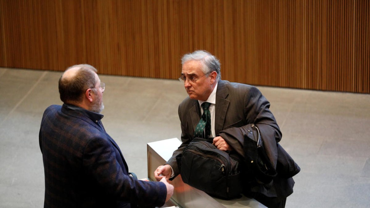 El ministre de Salut, ahir al Consell General.