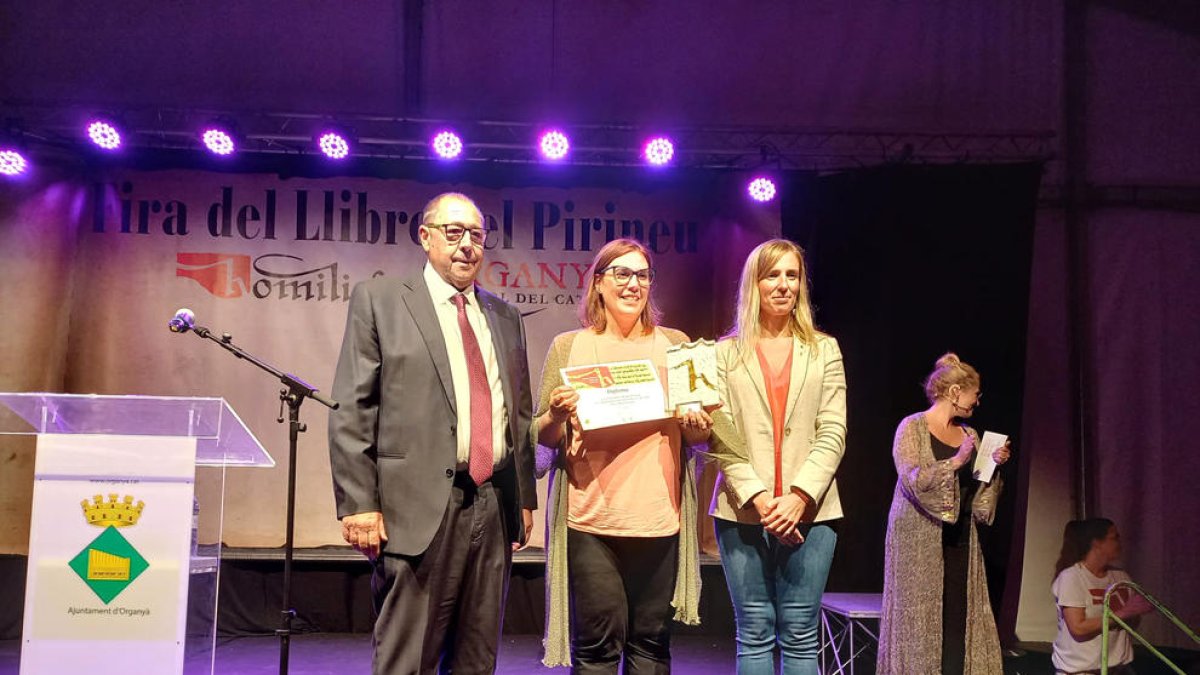 Eva Arasa, premiada per 'La coixa i la lluna'