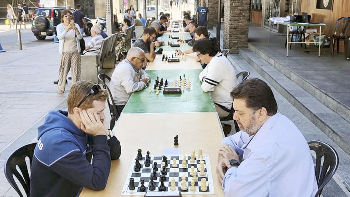 Marató d'escacs d'Andorra la Vella.