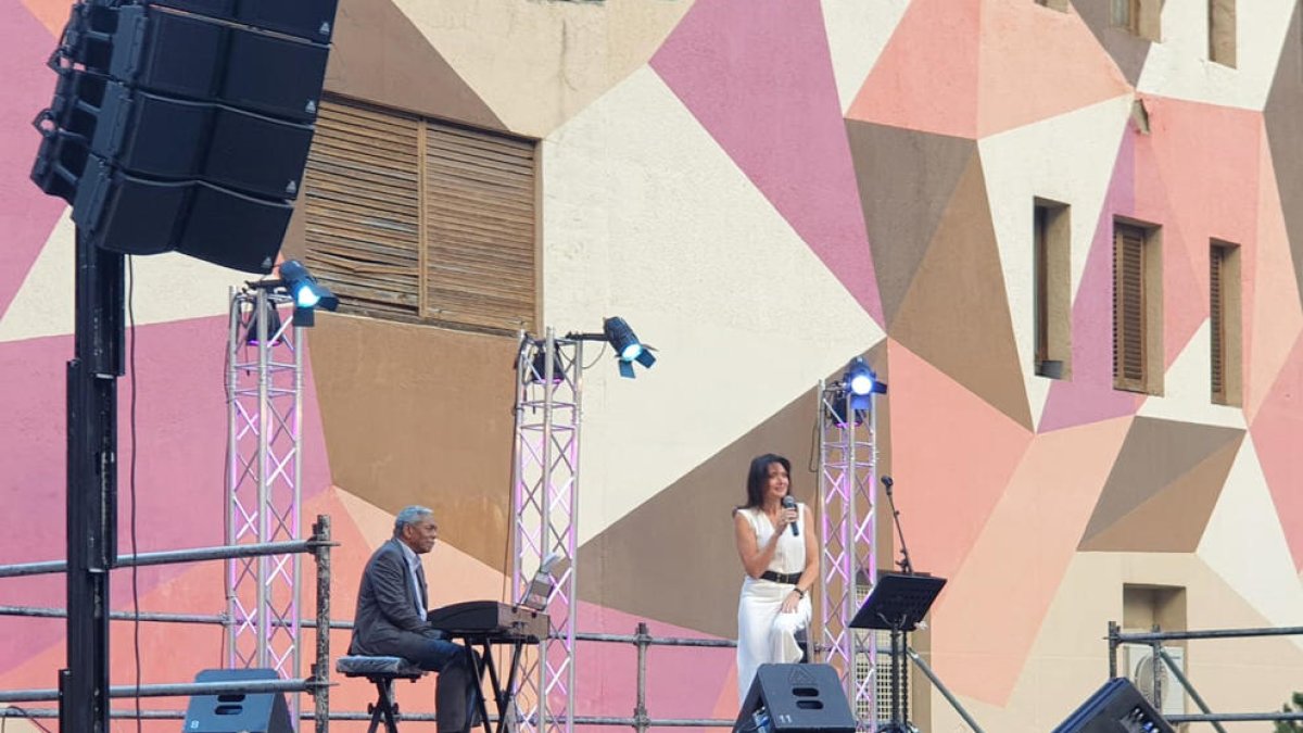 El concert d'Íngrid Martínez & Óscar León.