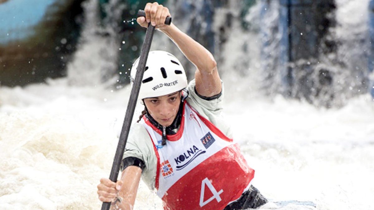 Mònica Doria acaba en cinquè lloc a la final de Canoa a la Seu d'Urgell