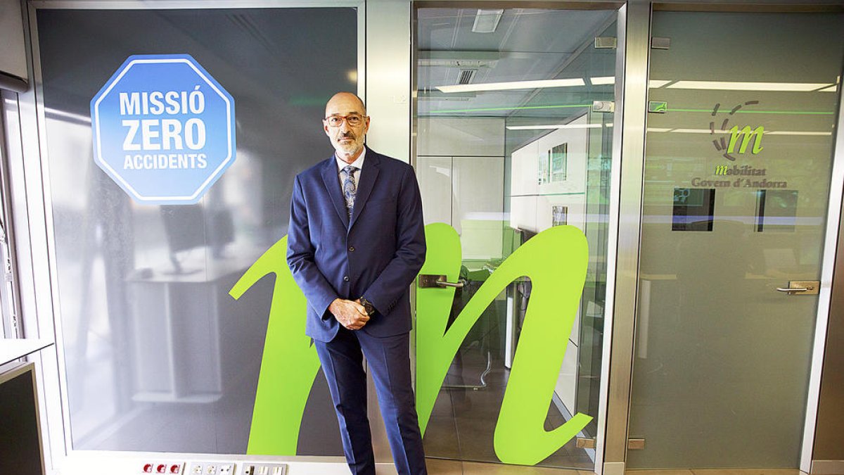 El director del departament de Mobilitat, Jaume Bonell.