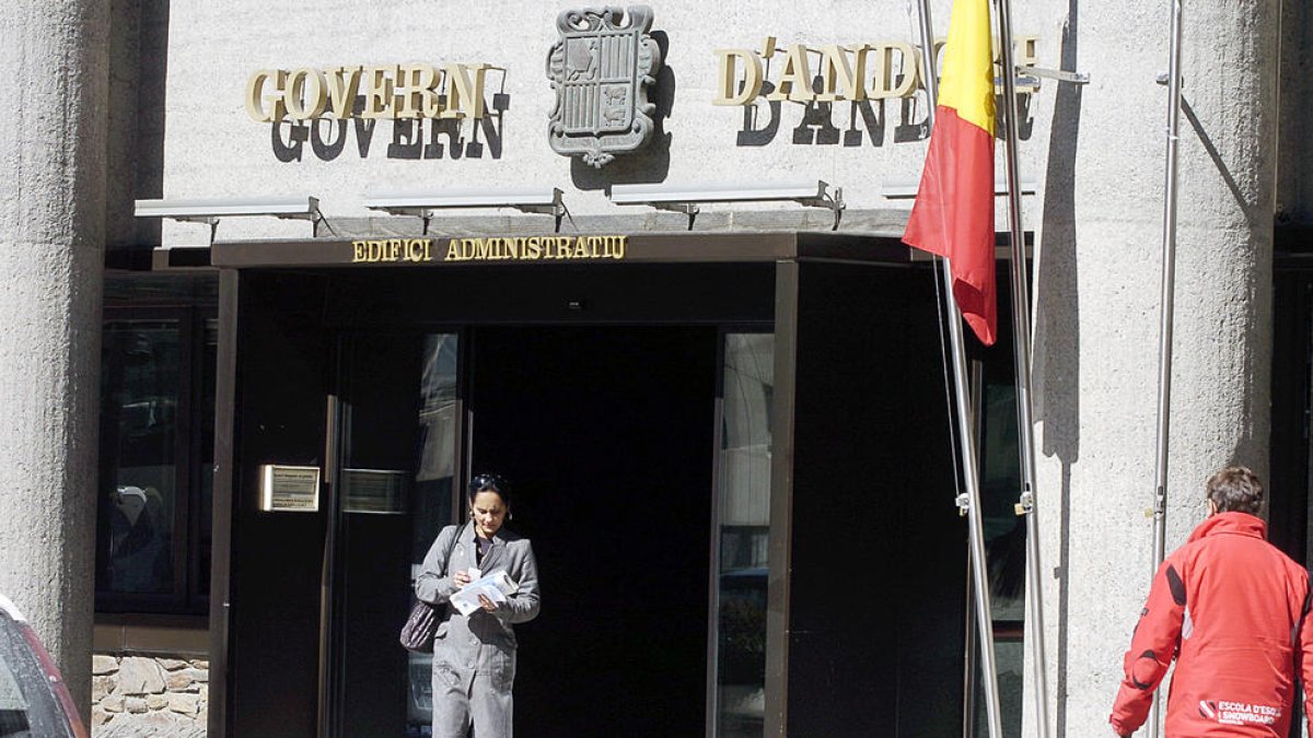 L'edifici administratiu de Govern.