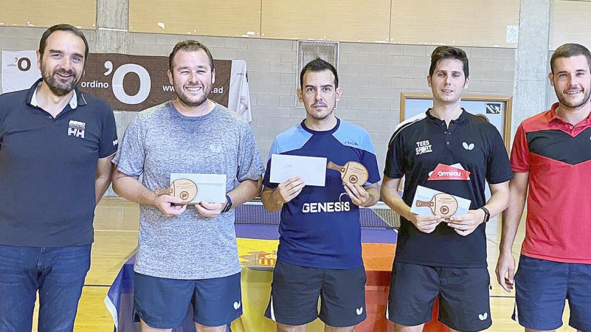 Entrega de premis del campionat.