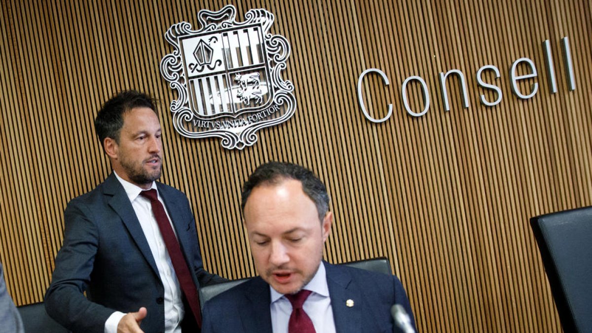 López i Espot al Consell General.