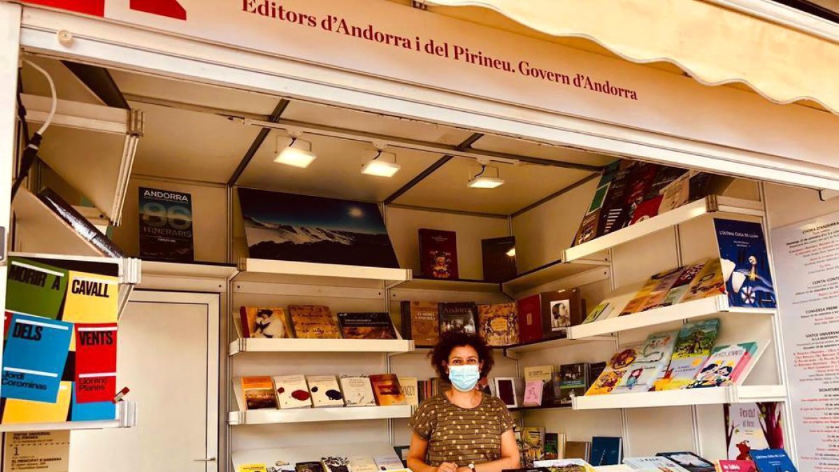 L'estand d'Andorra de l'any passat.