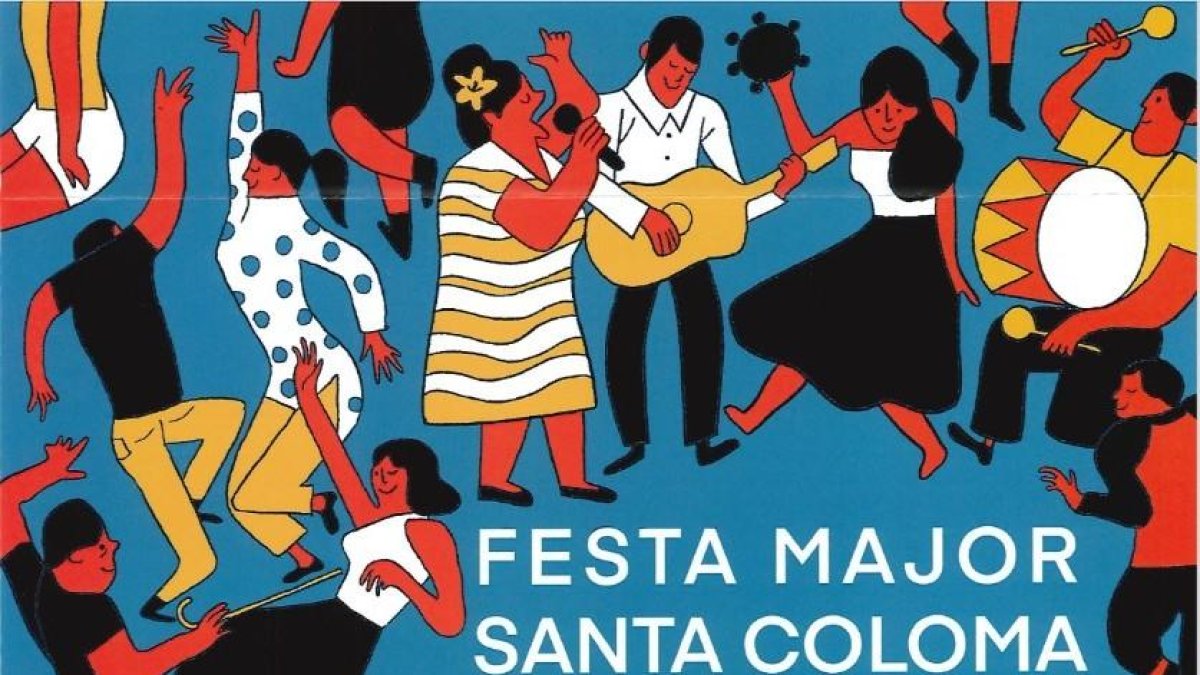 Programació de la festa major de Santa Coloma