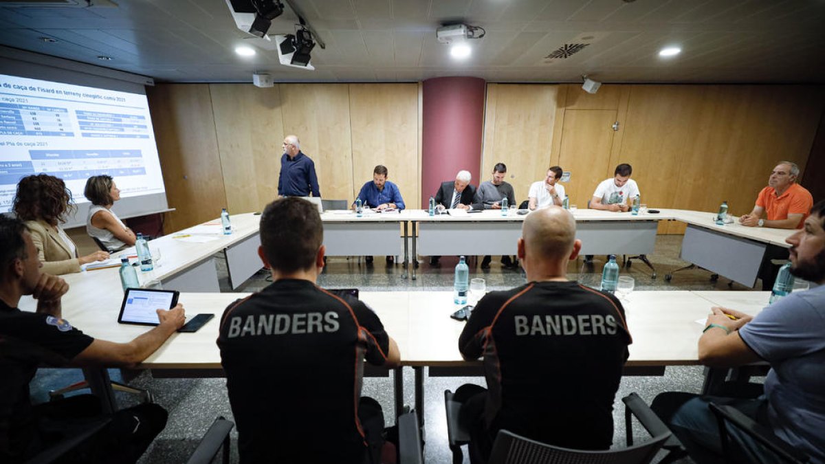 Reunió de la comissió de seguiment de la caça