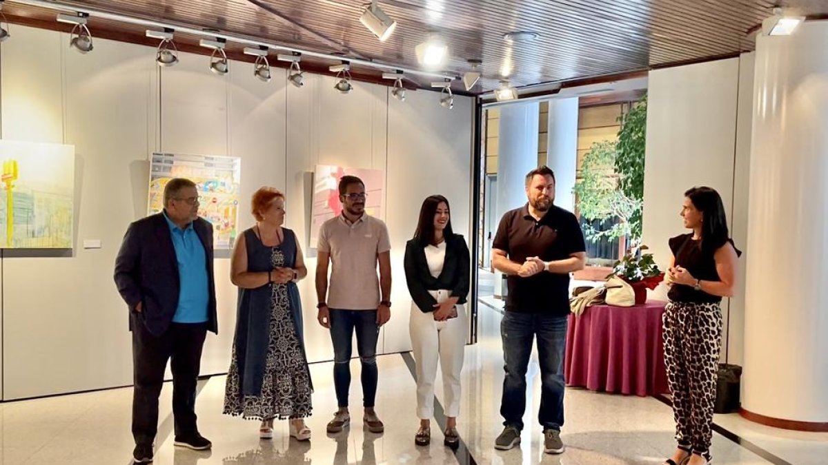 La inaguració de l'exposició ha tingut lloc aquesta tarda