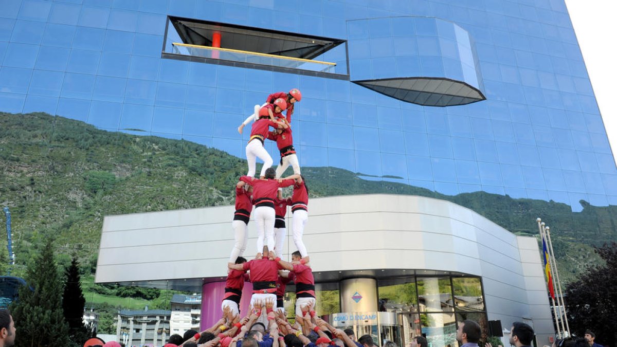 Els Castellers d'Andorra.