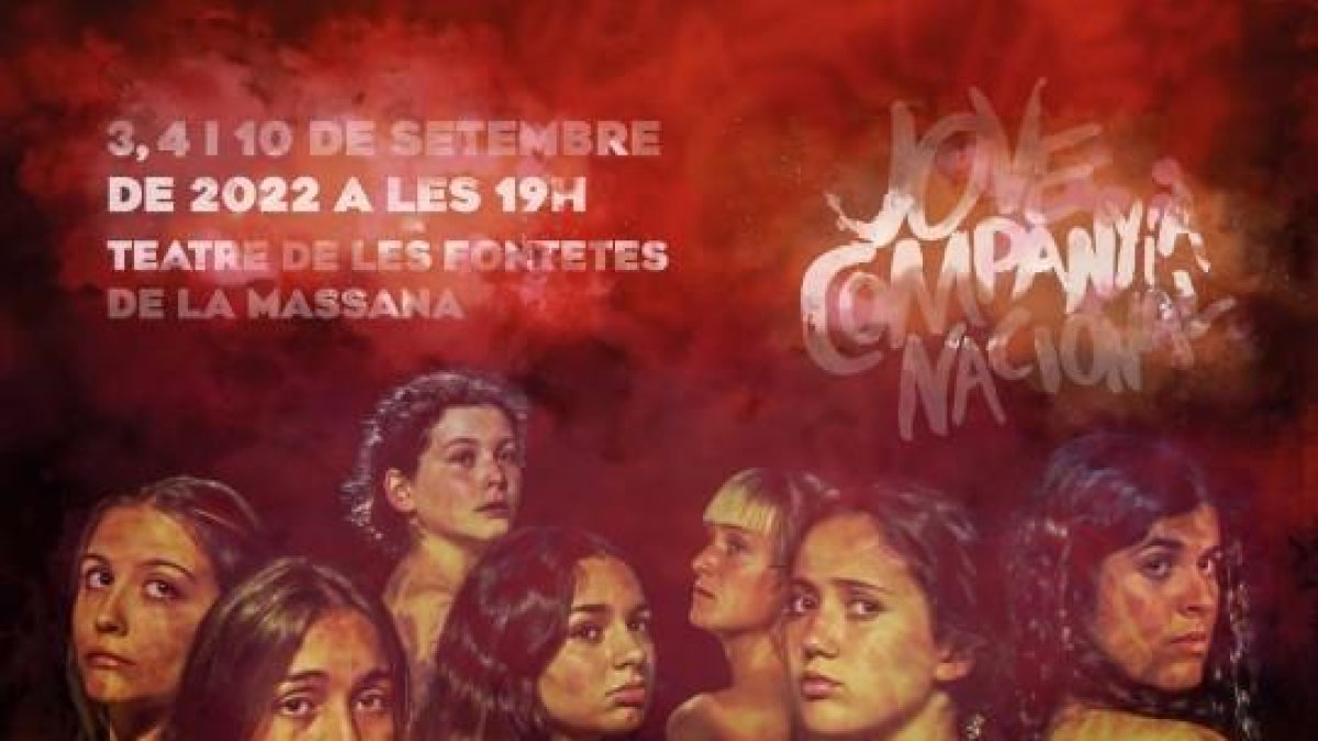 'Les troianes, dones a les portes de la ciutat en flames', d'Eurípides