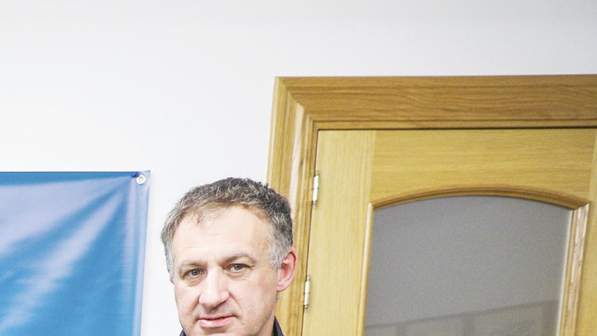 Daniel Torres, l'any 2019 quan es va fundar AE.